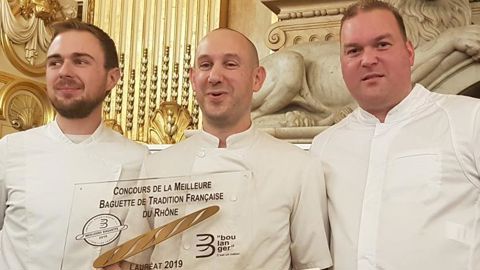 De g. à dr. : Baptiste Cornu, Fabrice Popy et Aurélien Badenas. De g. à dr. : Baptiste Cornu, Fabrice Popy et Aurélien Badenas.